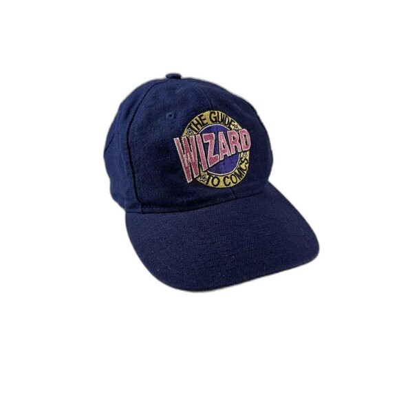 Vintage Wizard Comic Guide Magazine Baseball Cap Hat